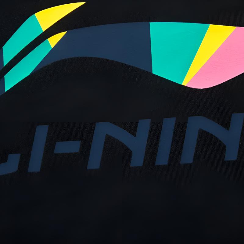 Li-Ning Round Neck Pullover Logo Letter Print Fashion Versatile Casual Sports Suit Unisex suit AHSVD61-2+YKSV147-1