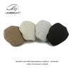 Spring New Simple Classic Imitation Hemp Beret Men's British Retro Forward Hat Casual Versatile Cap Women