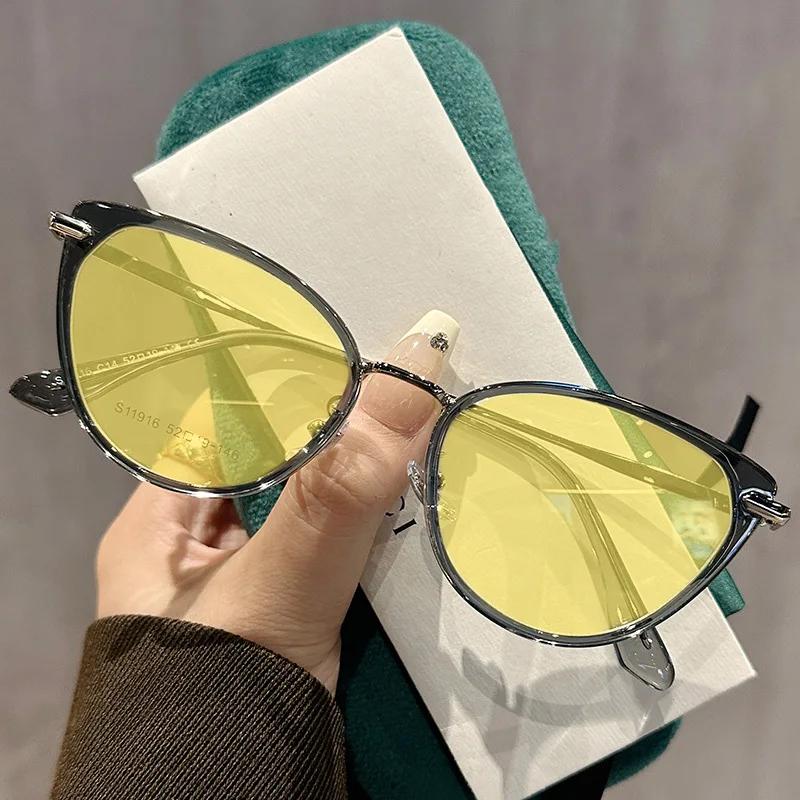 

Модные очки для близорукости «кошачий глаз», очки для ночного видения, готовые очки для коррекции зрения, унисекс, диоптрии от 0 до -4,0 -1.5 серый