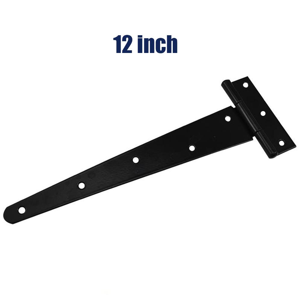 Tools Shape Wooden Door Garden Furniture Gate Tee Hinge Hinges Hardware Cabinet Shed Black Iron