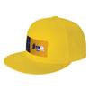 Fashion Capital Territory Australia Flag Flat Brim Sun Hat  Japanese Minimalist Sport Cap