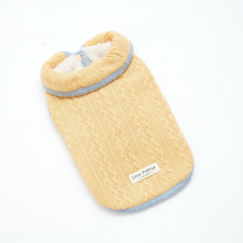 

Winter Dog Coat Vest Puppy Outfit Jacket Yorkshire Terrier Pomeranian Maltese Bichon Poodle Schnauzer Clothing Small Dog Clothes S жёлтый