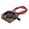 30x30mm Aluminum Cooling Fan 28000RPM Used for RC540 Brushless Motor Accessory PartsGold