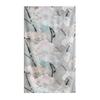 Spring  100% mulberry silk scarf women's thin shawl silk oil painting retro plain crepe satin premium long scarf