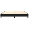Box Spring Bed Frame Black 160 x 200 cm Velvet