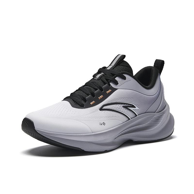 Anta Travel Step Cushioning Breathable Running Shoes Men White Black 112615507-1