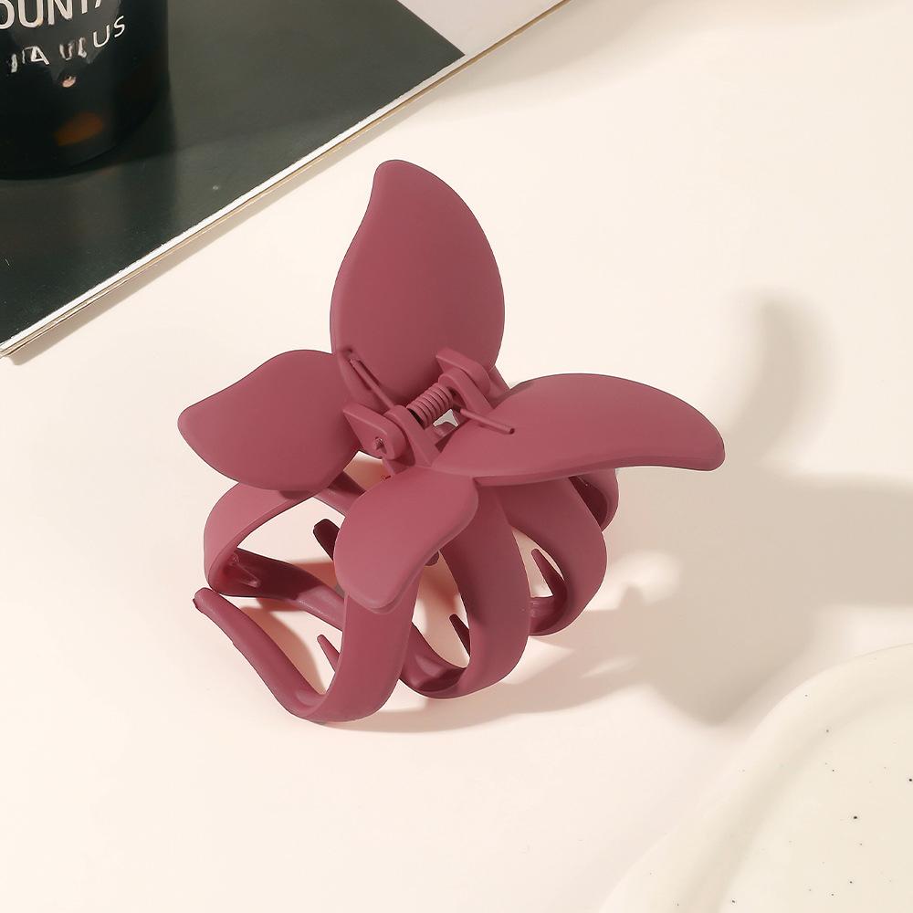 Matte Transparent Butterfly Hair Claws Clips for Women Girls Elegant Decorate Hairpins Headbands Fashion Korean Hair Accessories