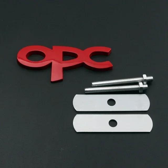ABAC1 3D Metal Logo OPC Line Emblem  Astra Zafira Antara  Combo Corsa Meriva Insignia R Aglia Mokka X Accessories