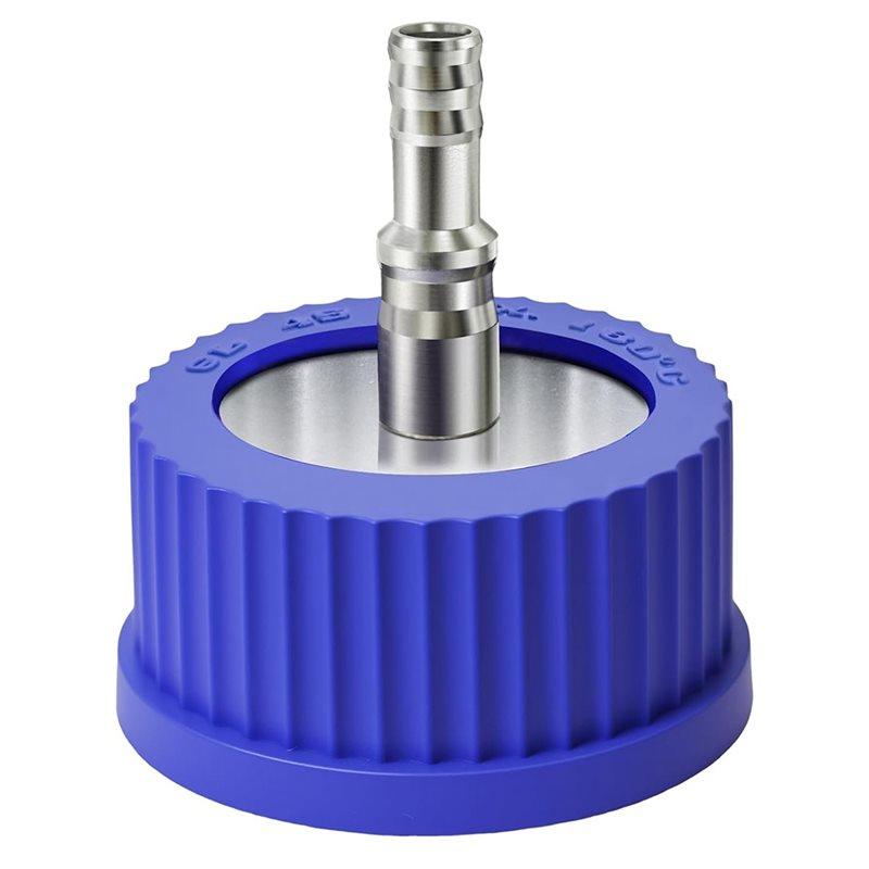 

ABGR-GL45 304 Stainless Steel Safety Bottle Cap, Large Size,8-10Mm For Laboratory Use Diameter