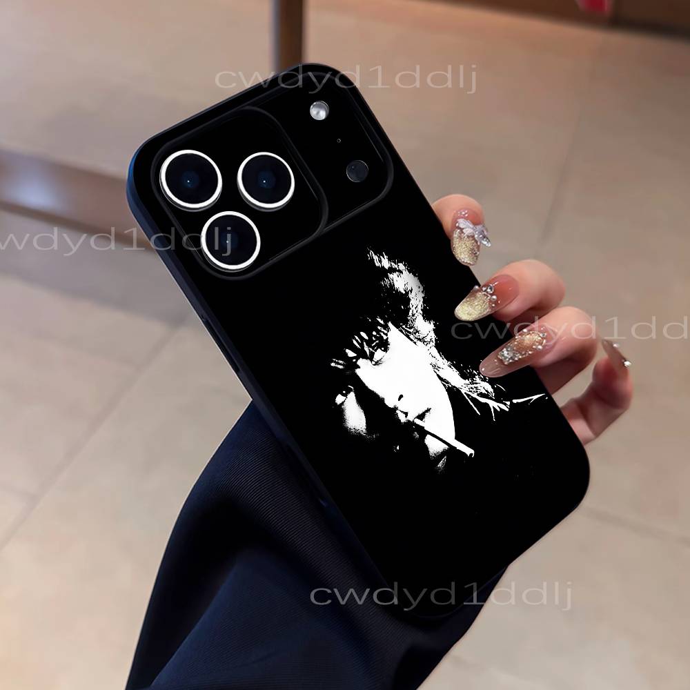 Band K-Kino Viktor Tsoi Phone Case For iPhone 17,16,15,11,12,14,13 Pro Max Mini XS,XR,7 Plus 16E Air Shockproof Soft Cover