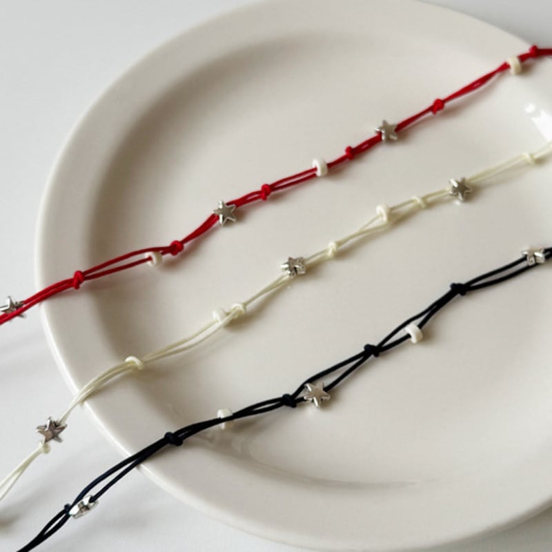 Apple Pie Order Starry Starry String Choker.(3color)