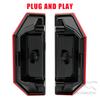 UTV Tail Light Assembly Red LED Taillight Rear Brake Stop Light Running Light For Polaris Ranger 570 XP900 XP1000 2013-2020