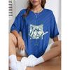 Maglietta Weezer Vintage Maglietta Harajuku Donna Uomo Manica Corta Moda Casual Girocollo Top in Cotone Tendenza Streetwear Unisex Maglietta Top