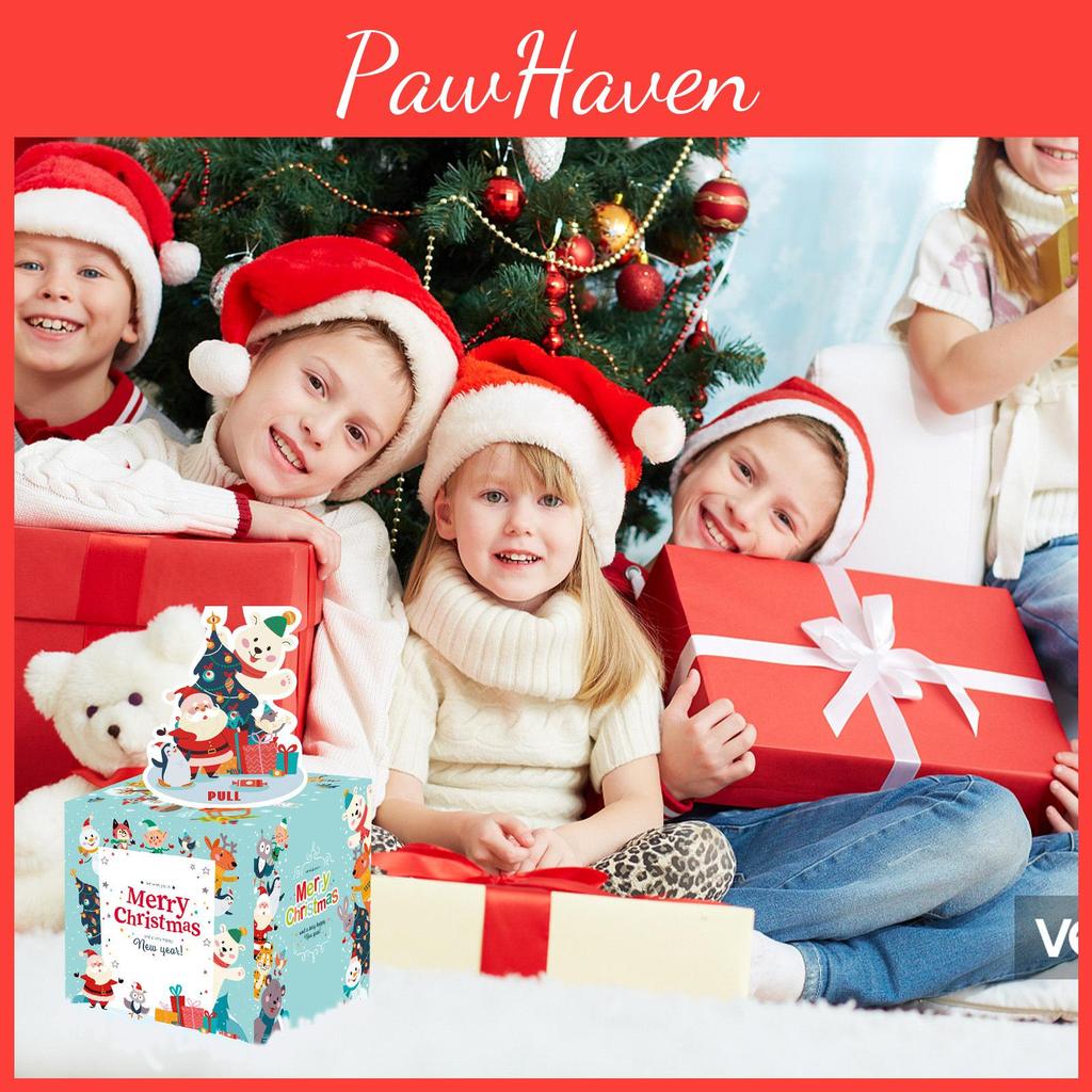 Bear Animal Penguin Theme Christmas Party Gift Box For Birthday Gift Wrapping