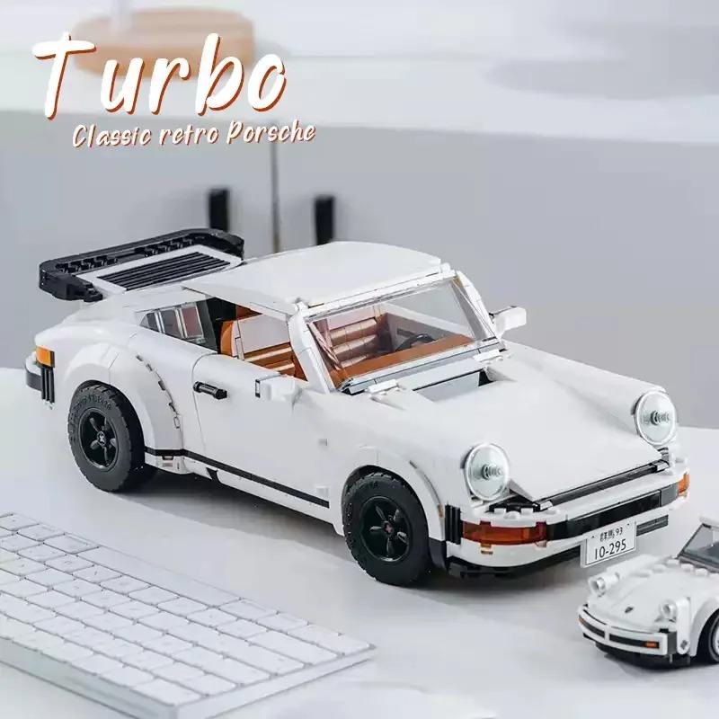 A collection of 1,458 technical building blocks, a 2-in-1 classic racing car model, a retro sports car toy, and a boy s gift