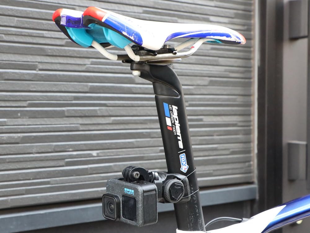 RecMount Seatpost Mount for GoPro HERO Series Cameras Also compatible with Go Pro compatible Easy high mounting for bicycles Dial-Fixed
