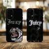 J-Juicy C-Couture  Phone Case For Samsung Galaxy A73,A72,A71,A70,A53,A52,A51,Others Soft Black Cover