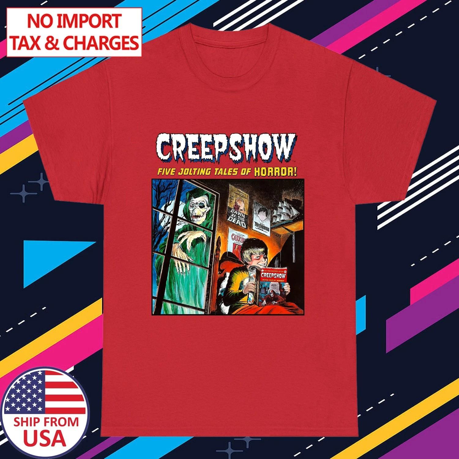 Creepshow Horror Thriller Men s Red Size S-5XL 2XL