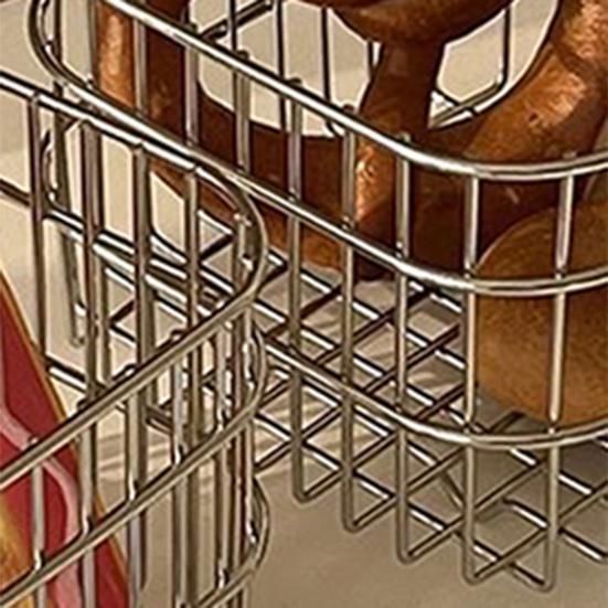 Storage Box Solid Hollow-out Large Capacity Container Space-Saving Household Items Organizer for Household