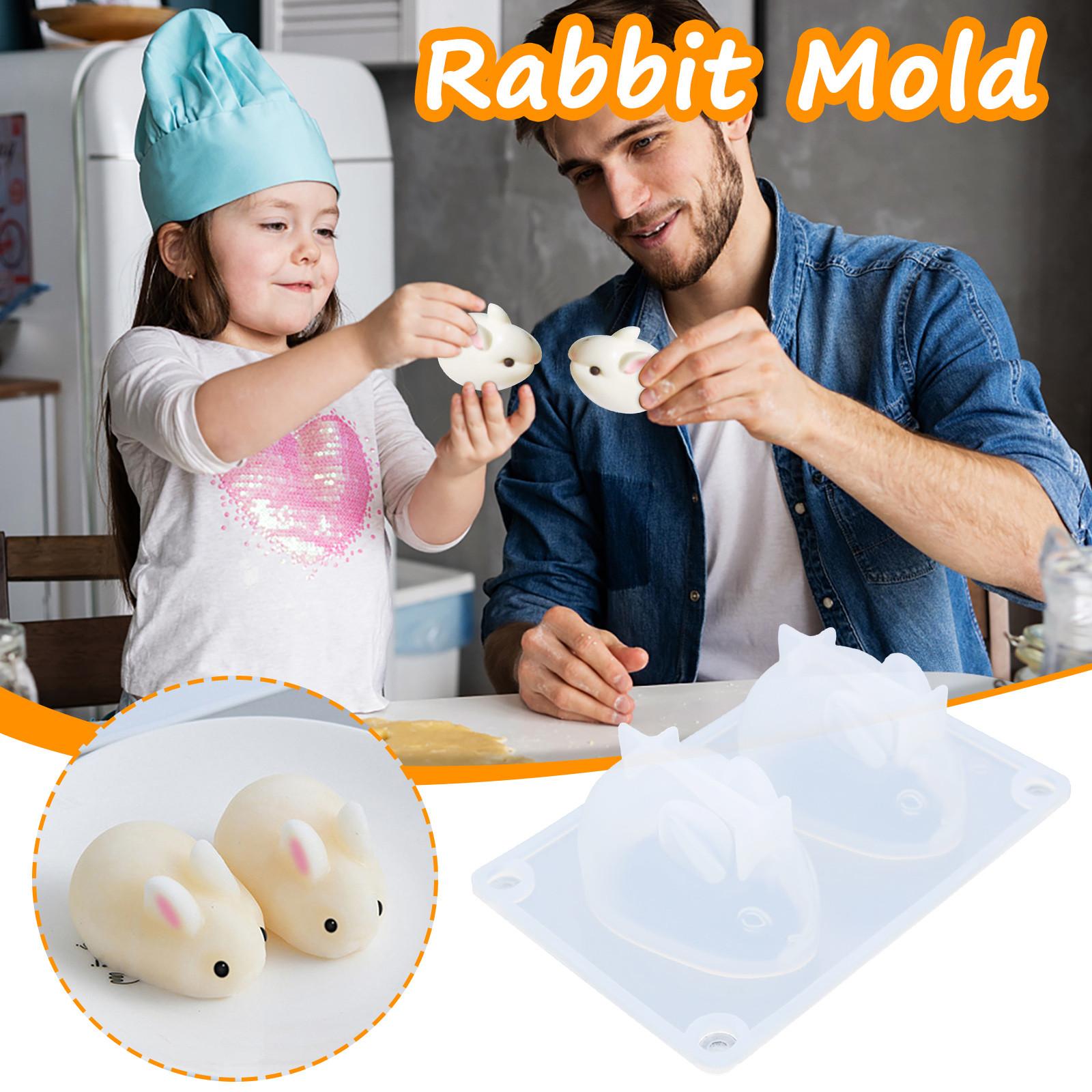 

3D Easter Bunny Silicone Shape Cake Chocolate Desser Silicone