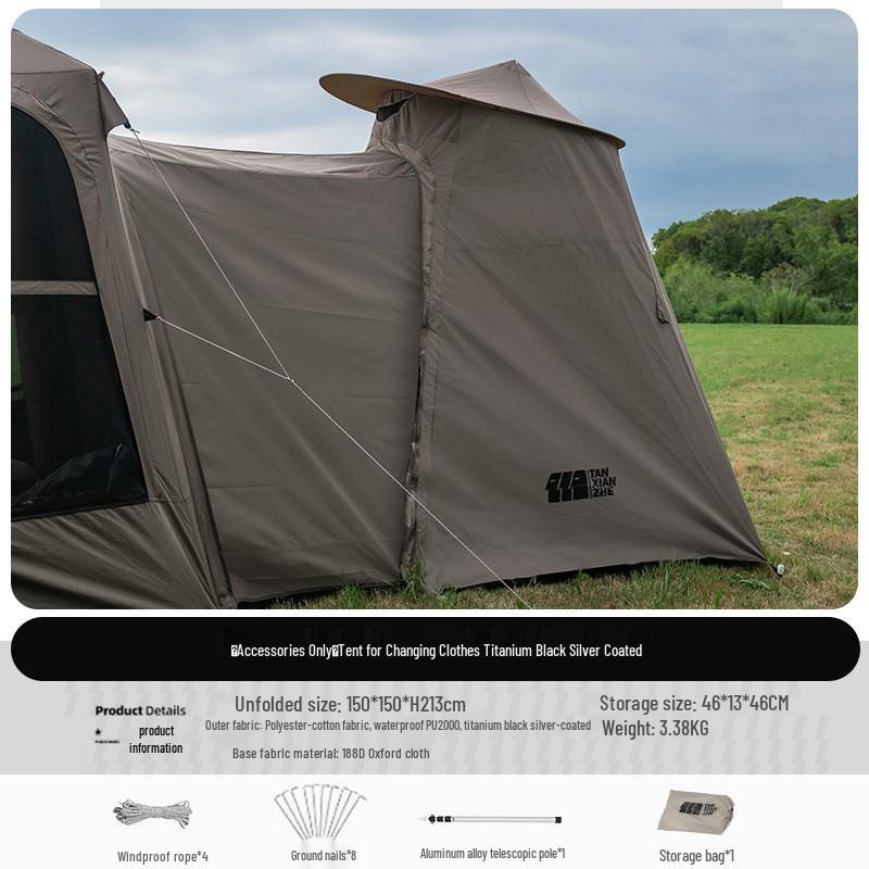 Explorer Water Cube Automatic Inflatable Tent - Rainproof Outdoor Camping Gear for Car Tail Integration