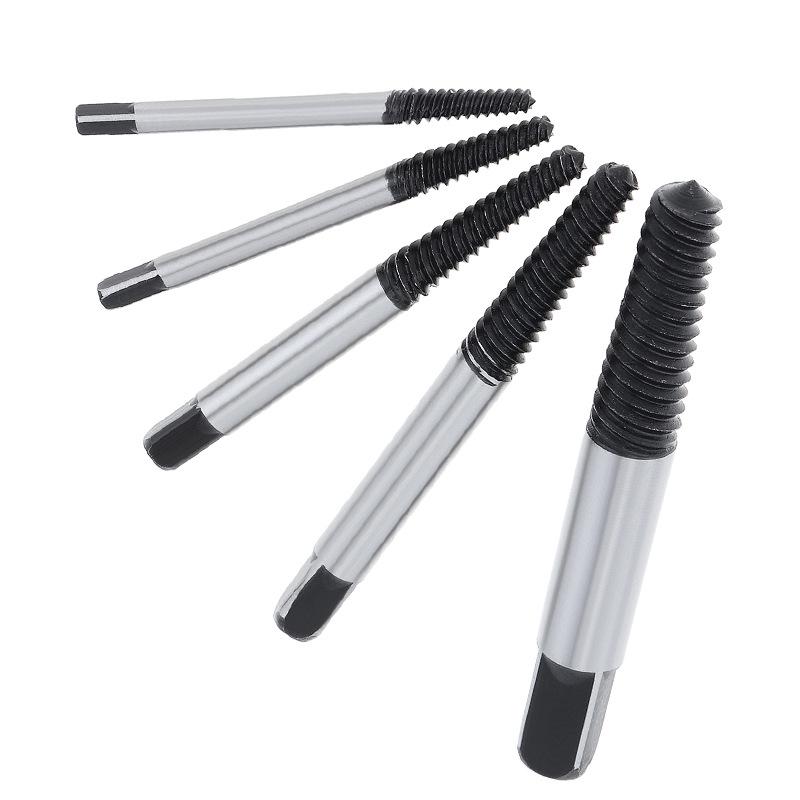 8-Piece Broken Wire & Screw Extractor Tool Set for Stripped Screws and Faucet Valves