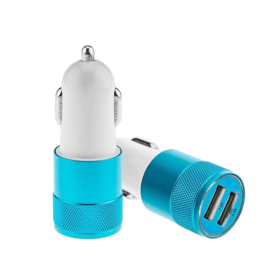 Nou încărcător auto universal USB cu 2 porturi pentru IPhone6/6s/5 IPod/Ipad Samsung