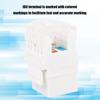 3pcs 180 degrees  Module Category 6 Unshielded 10 Gigabit Networks Information Connector Socket