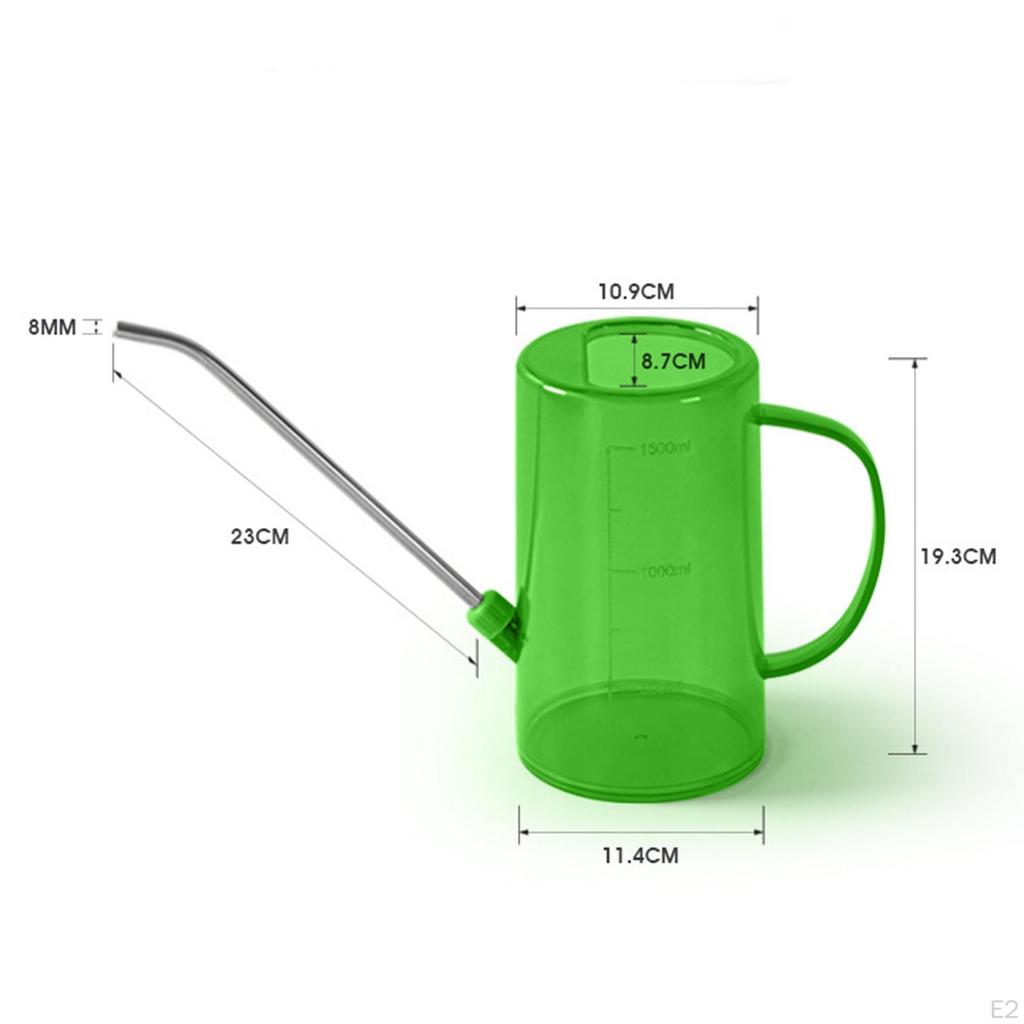 Indoor Watering Can with Long Spout, Removable, Spout for Lawn, Flower