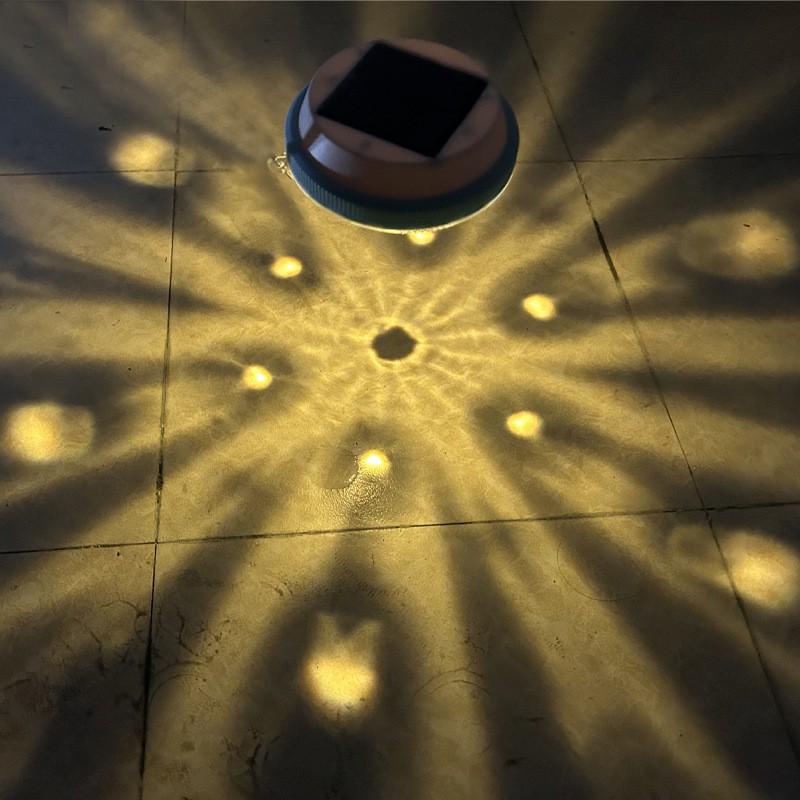 Colorful Solar Floating Waterproof Light for Garden, Pool, and Pond