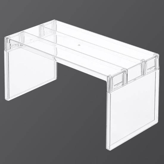 Schrank-Lagerregal Zusammengebautes hochfestes PS-Multifunktions-Thekenregal für den Kühlschrank
