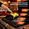 Grillbürste 3000mAh Elektrische Grillbürste Zweistufiger Motor Kein Borstenverlust BBQ Bürste Reiniger 90 Minuten Laufzeit mit LED-Licht
