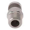 Adjustable Spray Angle Boomless Nozzle Stainless Steel Wide Spray Angle
