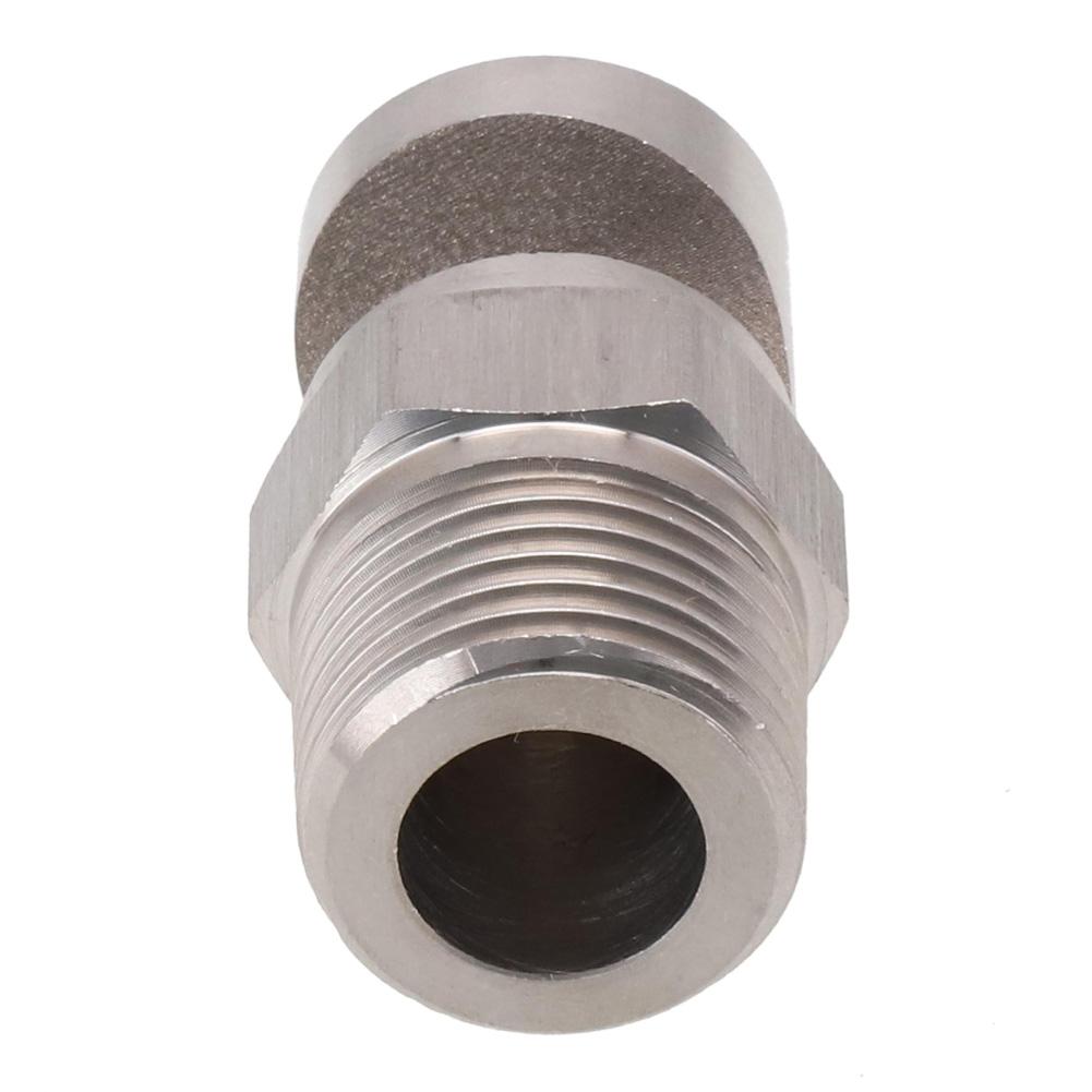 Adjustable Spray Angle Boomless Nozzle Stainless Steel Wide Spray Angle