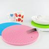 5 pièces Tapis d'isolation en silicone Support de casserole nid d'abeille Antidérapant Résistant à la chaleur Sous-verre de table.