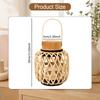 Decorative Handwoven Candle Holder Modern for Wedding Kitchen Indoor Outdoor A