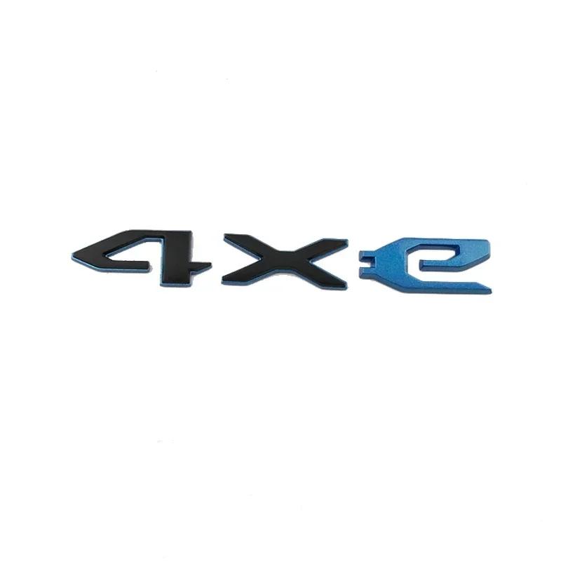 ABS Car Side Body Rear Tail Trunk Sticker for Jeep 4XE Logo Badge Grand Cherokee Wrangler Renegade Compass JK Patriot Accesories