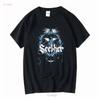 Seether Tričko Bavlna Černá Velikost S až 5XL PM1197 vintage Vyprané Pohodlné Unisex Lehce Pružné homme Univerzální Ležérní