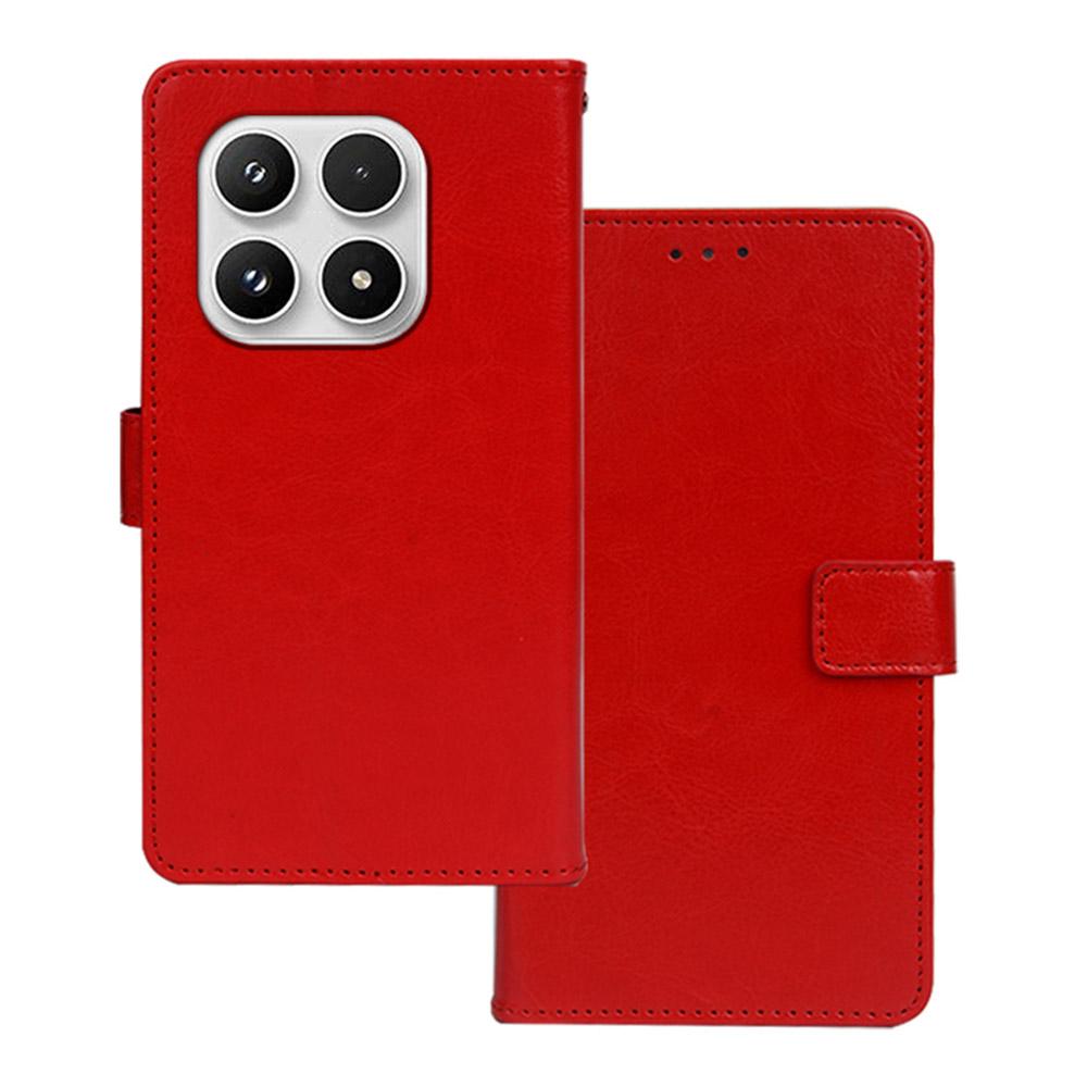 IDEWEI For Xiaomi 17 Case Wallet Leather Phone Cover Crazy Horse Texture