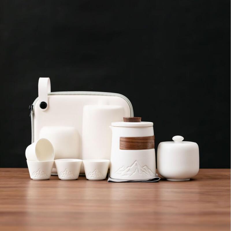 Ceramic Travel Tea Set