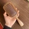 Dragon & Phoenix Sandalwood Air Cushion Comb - Extra Large Massage Comb for Smooth Hair & Scalp Therapy