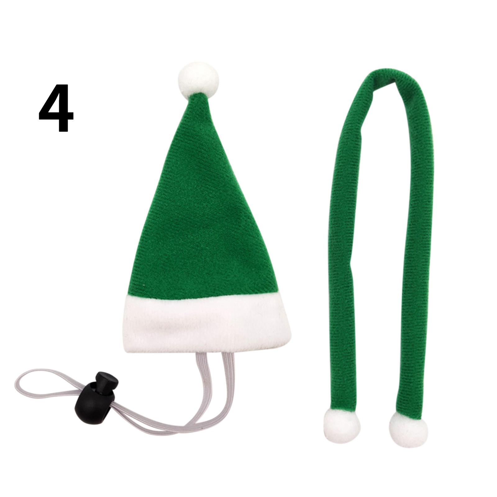 

2025 Mini Pets Lizard Guinea Pigs Christmas Sets Christmas Hat Scarf Christmas Fleece Set Halloween Pet Costume Pet Accessories