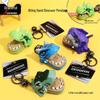 Dinosaur Toy Car Keychain and Bag Charm – A Fun Decompression Gift