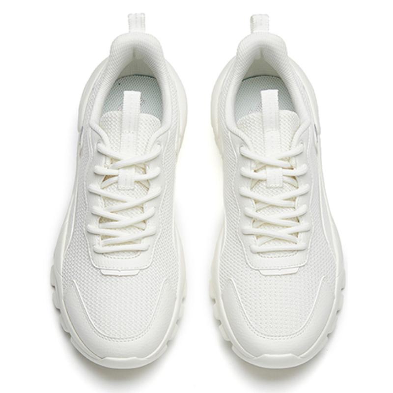 ANTA Life Collection Casual Shoes Women's Low top Ivory White/Silver Sneakers 922238832-2