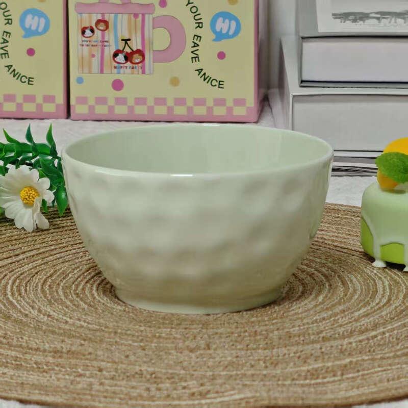 Lin Pan Stone Pattern Ceramic Bowls Set