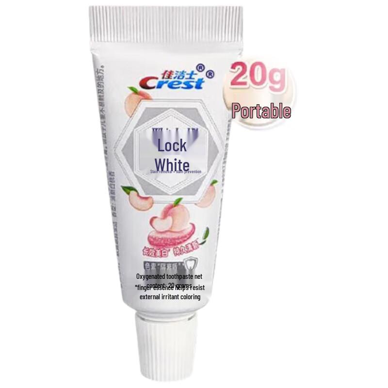 

Crest Dual-Color Whitening Toothpaste with Okayama Dream Peach