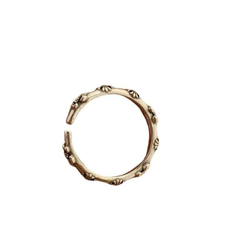 INS-Style Retro Minimalist Open Finger Ring for Women - High-End Fashion Hip Hop Index Finger Jewelry