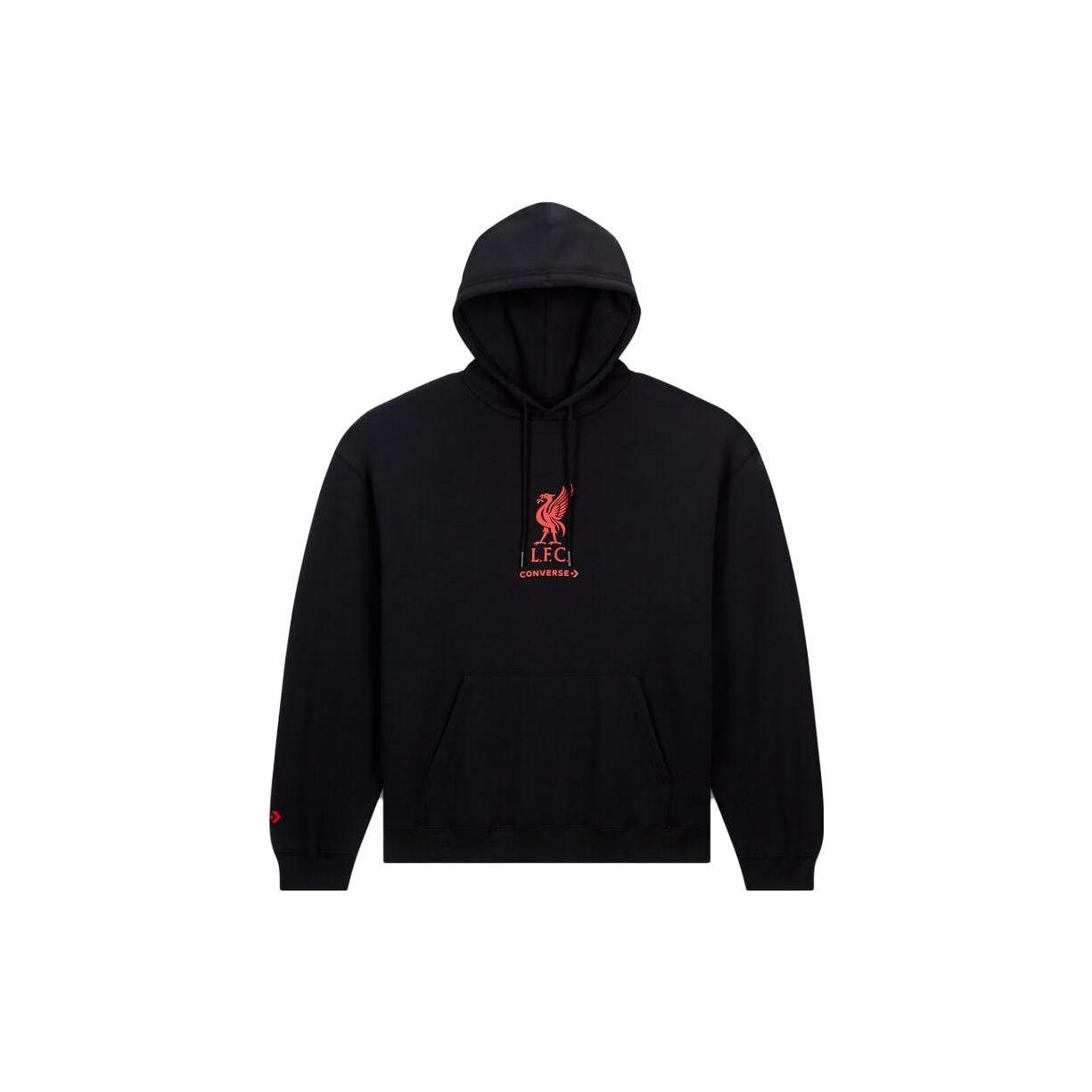Converse x LFC Loose-Fit Logo Hoodie Asia Sizing Black Men s 10026265-A03 S