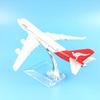 16/20CM Diecast Metal Australia Jetstar Airlines A320 A380  Airplane Aircraft Model Toy for Christmas Gift Home Decor Plane Model