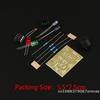 [ZYAS]NE555 DIY Kit LED Flasher & Signal Generator Circuit With PCB For Electronics Education & Solder Practice